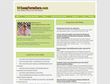 Tablet Screenshot of 101longtermcare.com